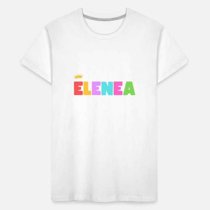 Elenea! Customizable Kids' Premium Organic T-Shirt