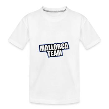 Vacances de voyage de l’équipe de Majorque - T-shirt bio Premium Enfant - blanc - Devant
