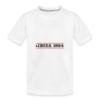 Ibiza 2024 - T-shirt bio Premium Enfant - blanc - Devant