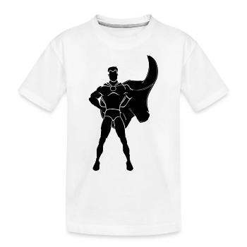 super hero - T-shirt bio Premium Enfant - blanc - Devant