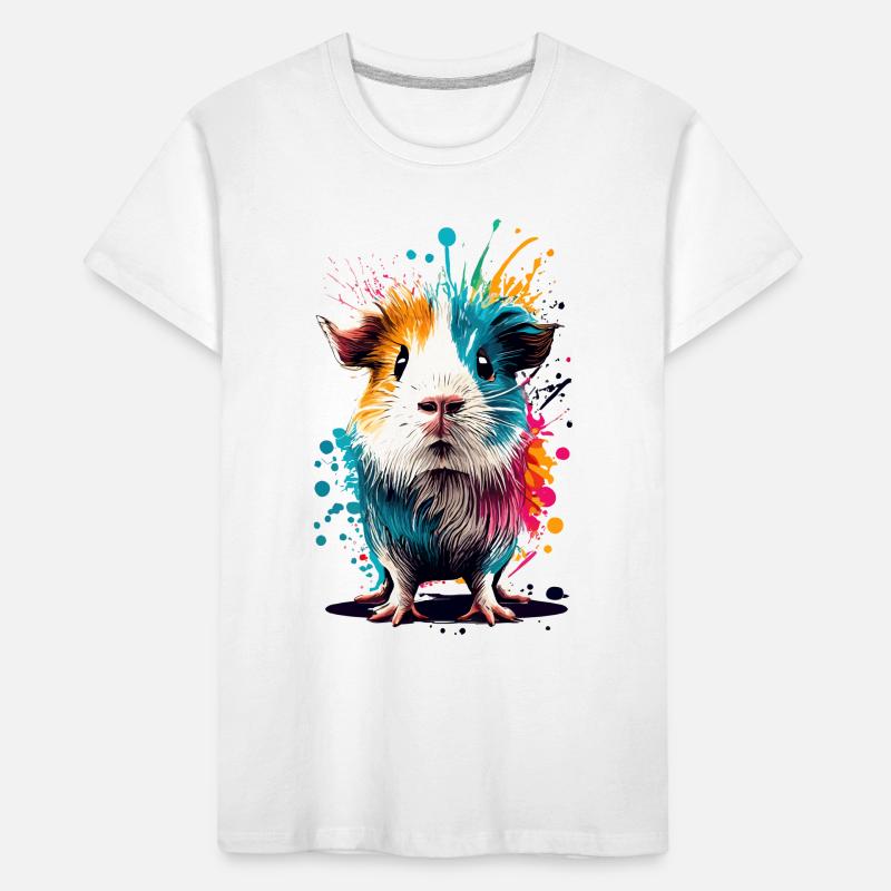 Cochon d’Inde - Mignon cochon d’Inde T-shirt bio Premium Enfant