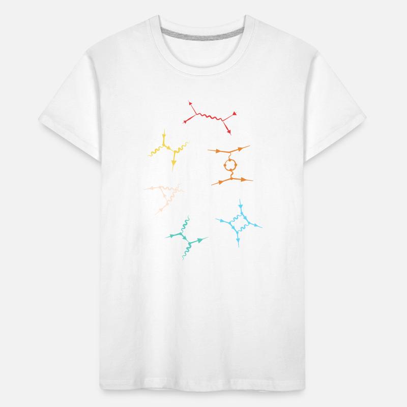 Quantenphysik Quanten Physik Quantensprung Kinder Premium Bio T-Shirt