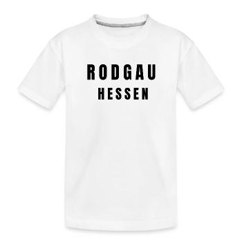 Rodgau, Hesse - T-shirt bio Premium Enfant - blanc - Devant