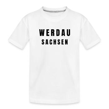 Werdau, Saxe - T-shirt bio Premium Enfant - blanc - Devant