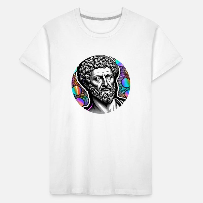 Marcus Aurelius the philosopher Kinder Premium Bio T-Shirt