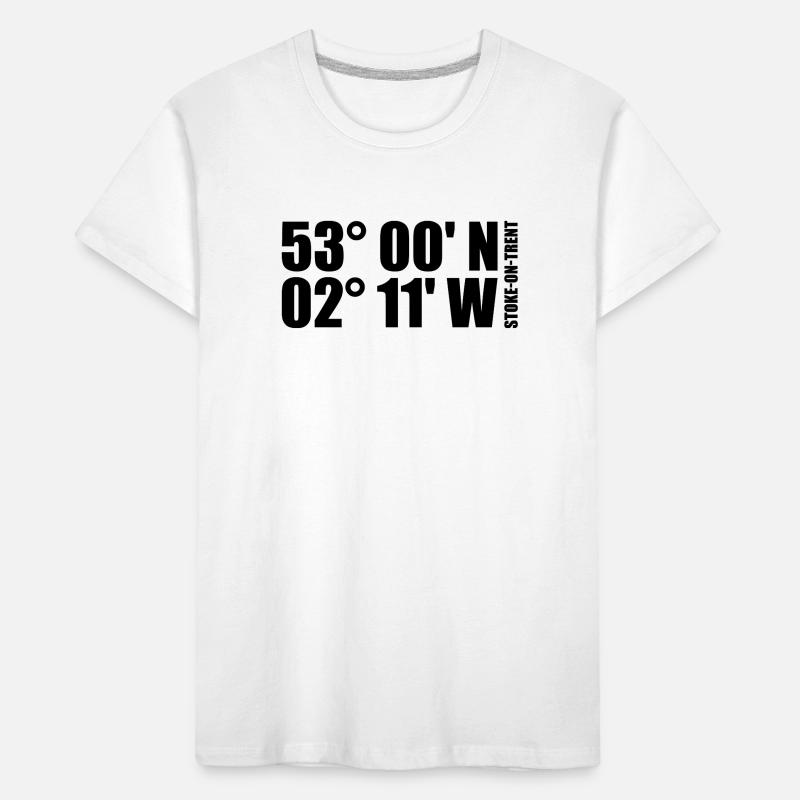 Stoke-on-Trent coordinates Kids' Premium Organic T-Shirt