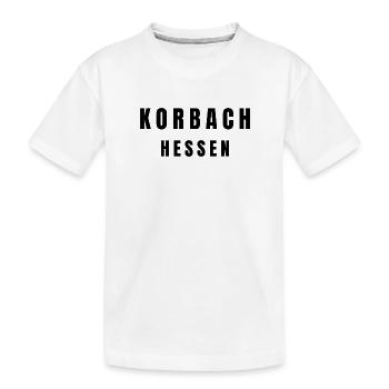 Korbach, Hesse - T-shirt bio Premium Enfant - blanc - Devant