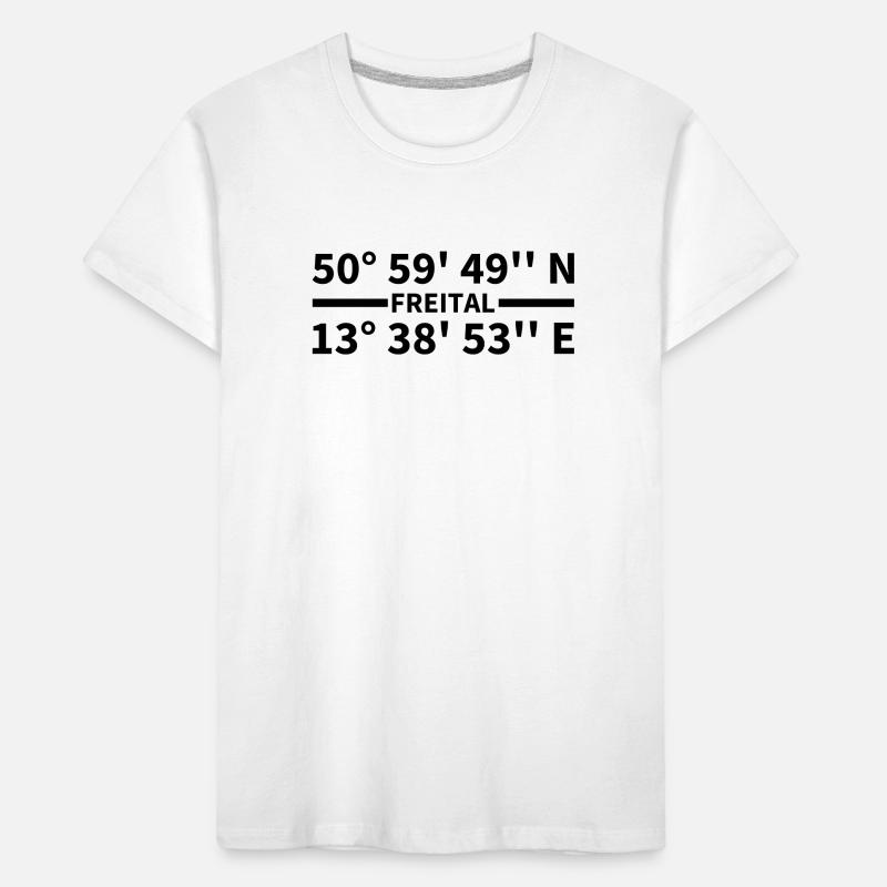 Freital coordinates Kids' Premium Organic T-Shirt