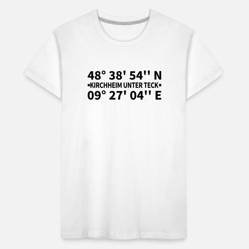 Kirchheim unter Teck coordinates Kids' Premium Organic T-Shirt