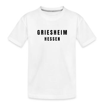 Griesheim, Hesse - T-shirt bio Premium Enfant - blanc - Devant