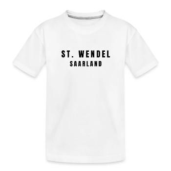St. Wendel, Sarre - T-shirt bio Premium Enfant - blanc - Devant