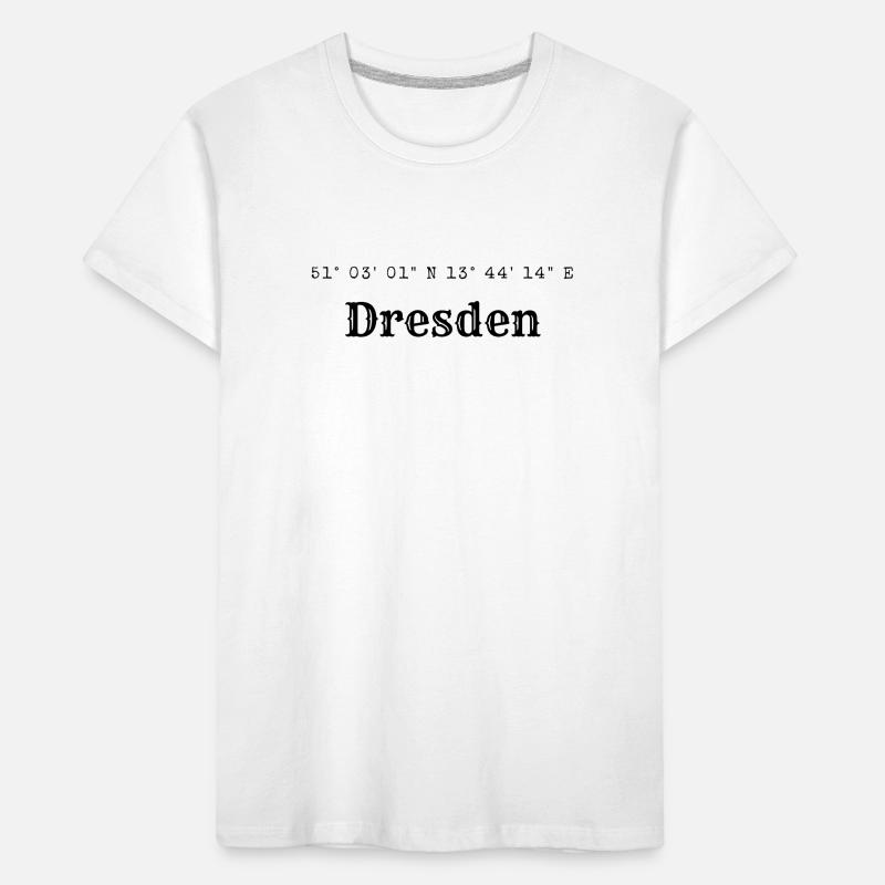 Dresden coordinates Kids' Premium Organic T-Shirt