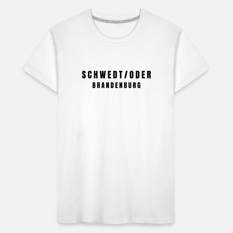 Schwedt/Oder Brandebourg T-shirt bio Premium Enfant