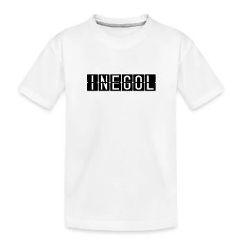 Panneau de l’aéroport d’İnegöl - T-shirt bio Premium Enfant - blanc - Devant