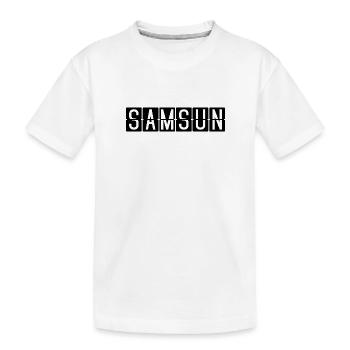 Conseil d’administration de l’aéroport de Samsun - T-shirt bio Premium Enfant - blanc - Devant