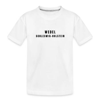 Wedel Schleswig-Holstein - T-shirt bio Premium Enfant - blanc - Devant