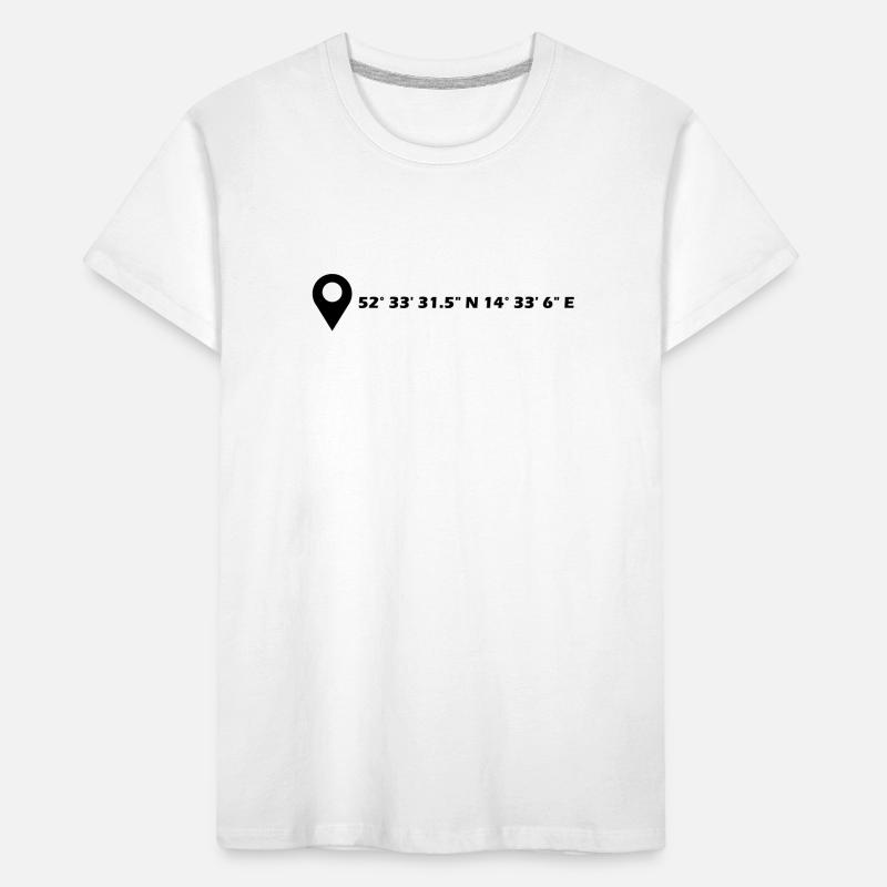 Frankfurt (Oder) Koordinaten Kinder Premium Bio T-Shirt