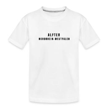 Alfter⁠ Nordrhein-Westfalen - Kinder Premium Bio T-Shirt - Weiß - Vorne