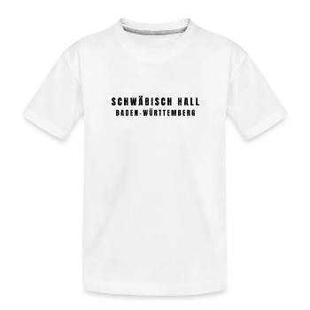 Schwäbisch Hall, Bade-Wurtemberg - T-shirt bio Premium Enfant - blanc - Devant
