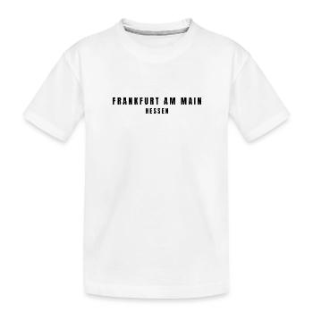 Francfort-sur-le-Main, Hesse - T-shirt bio Premium Enfant - blanc - Devant