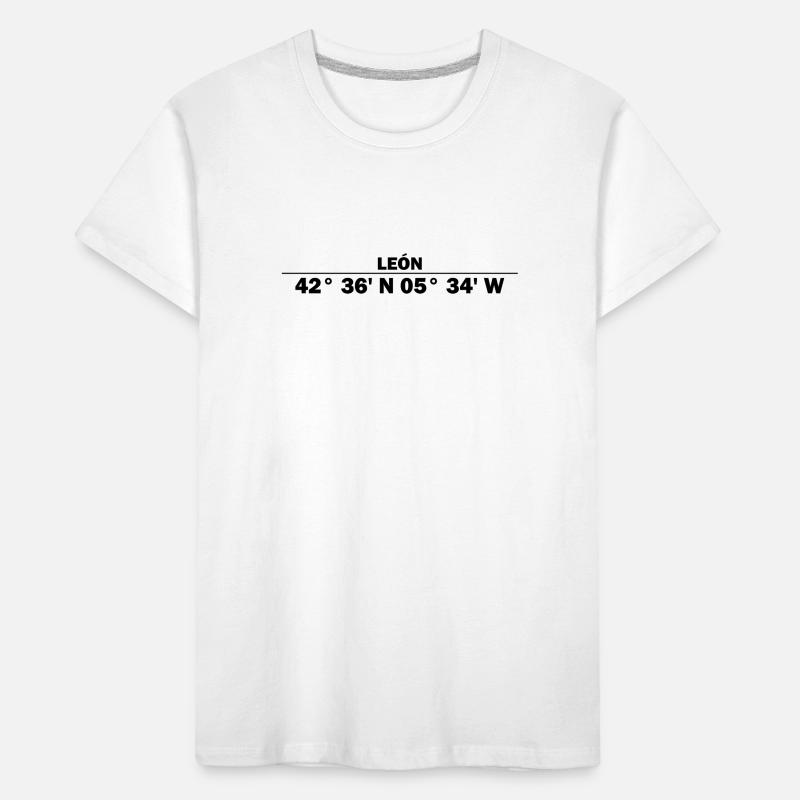 León coordinates Kids' Premium Organic T-Shirt