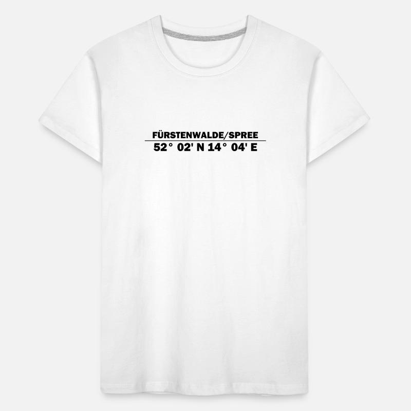 Fürstenwalde/Spree coordinates Kids' Premium Organic T-Shirt