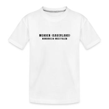 Menden (Sauerland), Rhénanie-du-Nord-Westphalie - T-shirt bio Premium Enfant - blanc - Devant