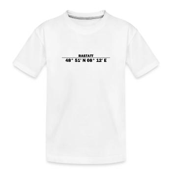 Coordonnées de Rastatt - T-shirt bio Premium Enfant - blanc - Devant