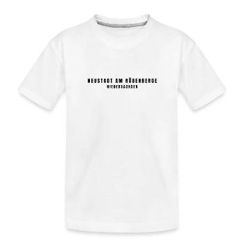 Neustadt am Rübenberge, Lower Saxony - Kids' Premium Organic T-Shirt - white - Front