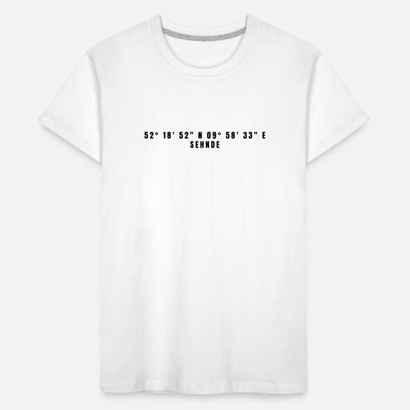 Coordonnées de Sehnde Basse-Saxe T-shirt bio Premium Enfant
