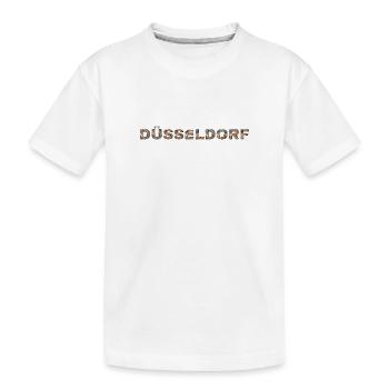 Chien de Düsseldorf - T-shirt bio Premium Enfant - blanc - Devant