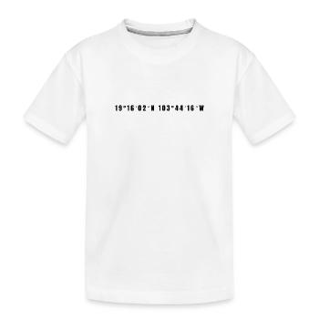 Villa de Álvarez, Mexique - T-shirt bio Premium Enfant - blanc - Devant