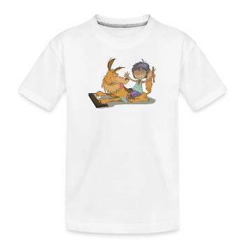 Bremer Stadtmusikanten: Beste Freunde! - Kinder Premium Bio T-Shirt - Weiß - Vorne
