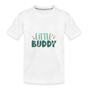 Father & Son | Parents gifts | Gifts Children - Kids' Premium Organic T-Shirt - white - Front