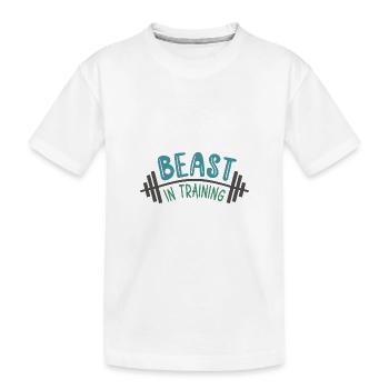 Father & Son | Parents gifts | Gifts Children - Kids' Premium Organic T-Shirt - white - Front