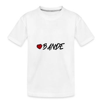 Gang Heart - Kids' Premium Organic T-Shirt - white - Front
