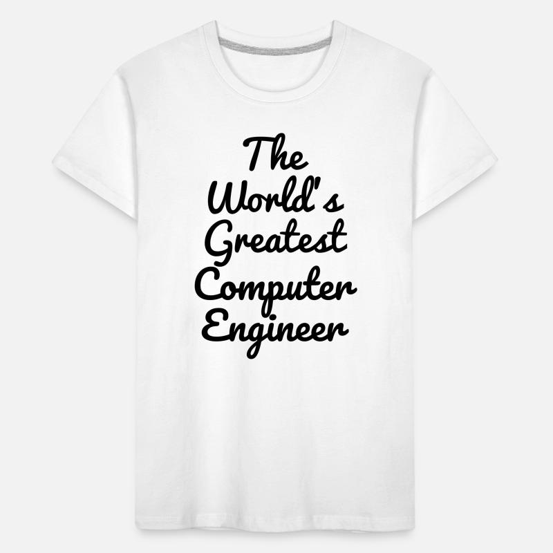 Computer Engineer Informatiker Informaticien Kids' Premium Organic T-Shirt