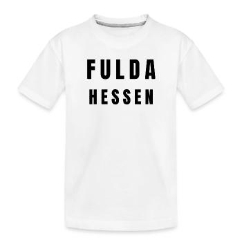 Fulda, Hesse - T-shirt bio Premium Enfant - blanc - Devant