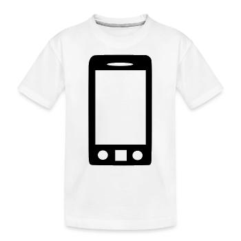 Portable - T-shirt bio Premium Enfant - blanc - Devant