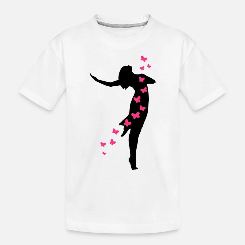 danseuse2 - T-shirt bio Premium Enfant - blanc