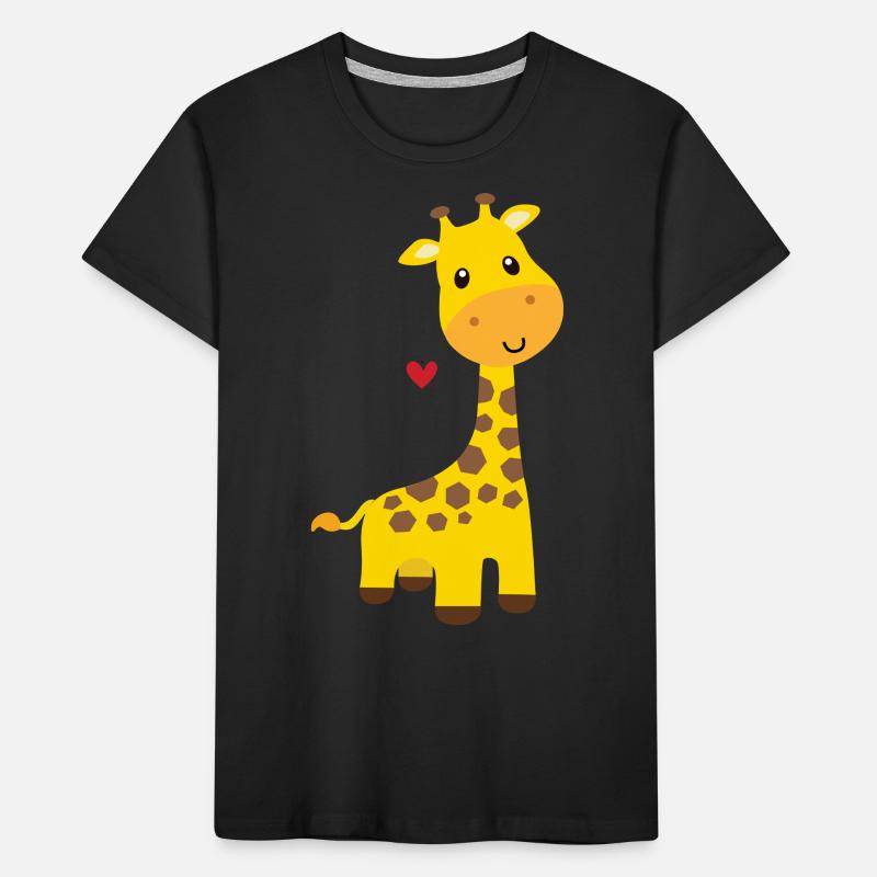 Giraffe Kids' Premium Organic T-Shirt