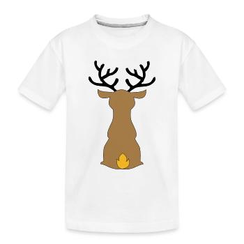 Noël - T-shirt bio Premium Enfant - blanc - Devant