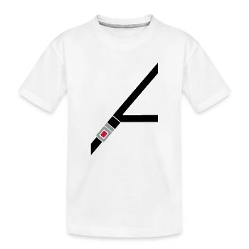 La ceinture de sécurité - T-shirt bio Premium Enfant - blanc - Devant