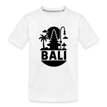 Bali Silhouette - T-shirt bio Premium Enfant - blanc - Devant