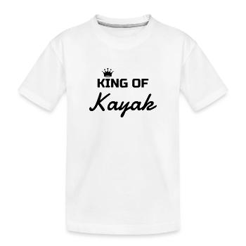 Kayak - Kajak - Kajakk - Sport - Winner - Kids' Premium Organic T-Shirt - white - Front