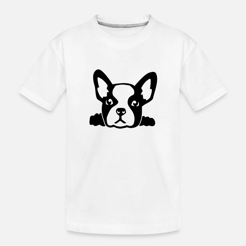 Bouledogue - T-shirt bio Premium Enfant - blanc