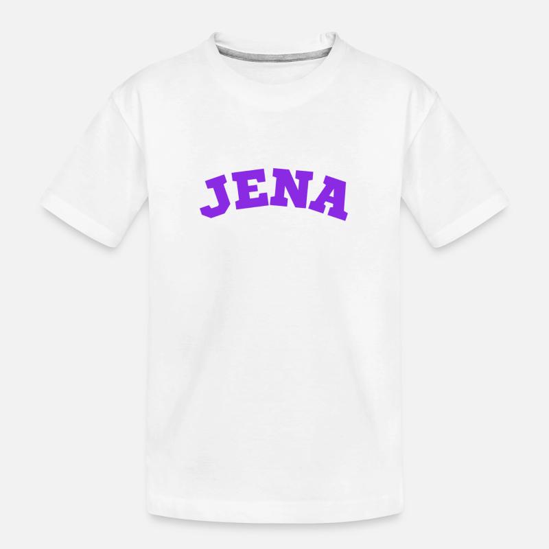 Jena - Kinder Premium Bio T-Shirt - Weiß