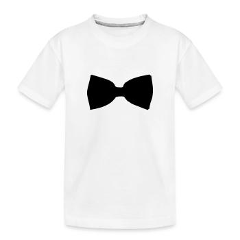 noeud pap - T-shirt bio Premium Enfant - blanc - Devant