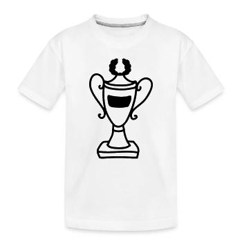 Coupe - Line - T-shirt bio Premium Enfant - blanc - Devant