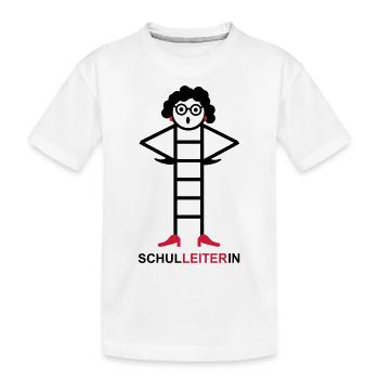 Directrice - T-shirt bio Premium Enfant - blanc - Devant
